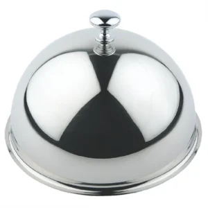 Cloche couvre-assiette APS en acier inoxydable