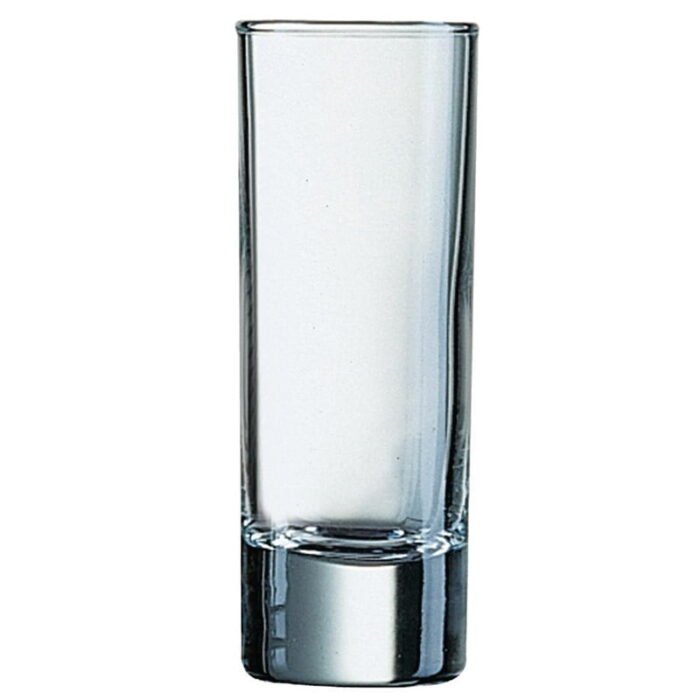 Shooters en verre de capacité60ml. Dimensions105(H)x 37(Ø)mm