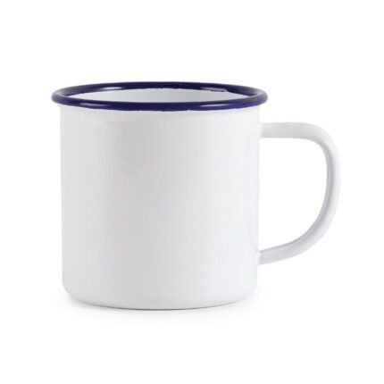 Mug en acier émaillé Olympia (Lot de 6)