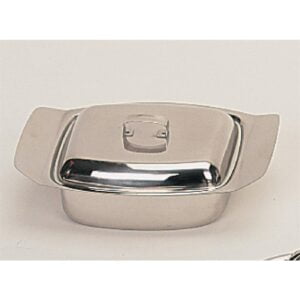 Beurrier inox design raffiné