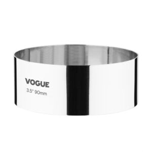 Cercle à mousse 90 x 35mm en inox