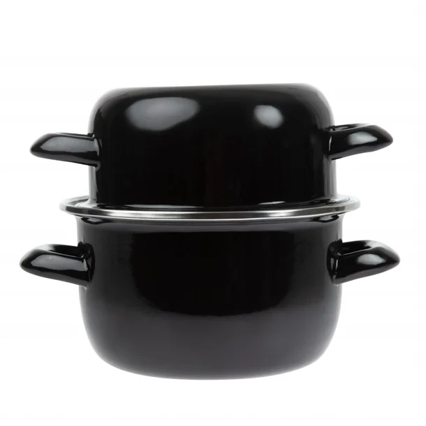 Marmite à moules émaillée Olympia 500g
