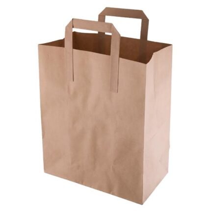 Sacs en papier Compostable marron 255 x 215mm