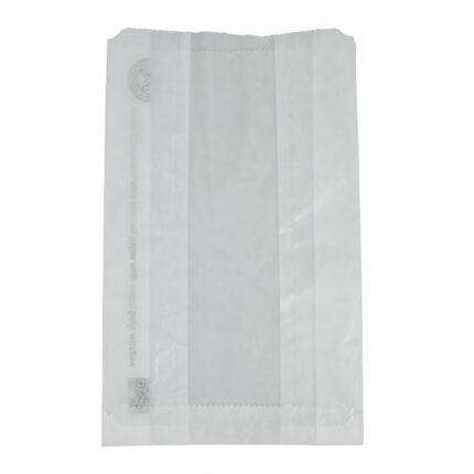 CL688 CL688 CL688 CL688 CL688 CL688 CL688 Grands sacs snack chaud en papier glassine compostable avec fenêtre NatureFlex Vegware