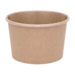 Pots à soupe compostables en PLA Fiesta Compostable 98 mm 230ml (lot de 500)