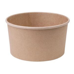 Bols salade kraft ronds Fiesta Compostable 1 L
