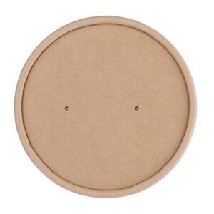 FB556 FB556 FB556 FB556 Couvercles en papier pour pots à soupe Fiesta Compostable 98mm FB160 FB162 FB164