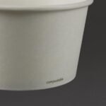 Bols à soupe / glace compostables Vegware 350ml (Lot de 500)