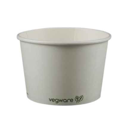 Bols à soupe / glace compostables Vegware 455ml