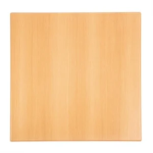 Plateau de table carré Bolero effet hêtre 700mm