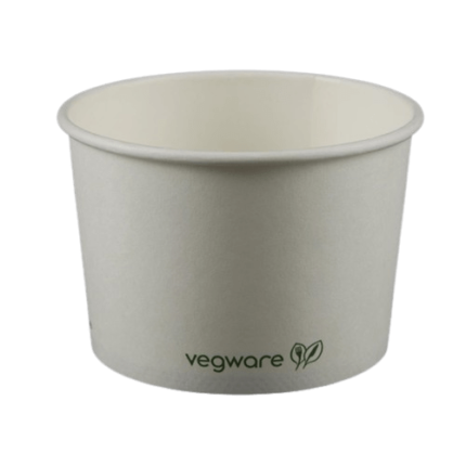 Bols à soupe / glace compostables Vegware 230ml