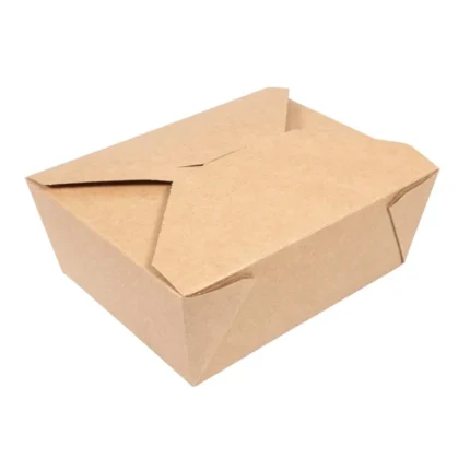 Boîtes alimentaires en carton compostable Vegware 1,8L