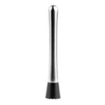 Pilon inox bout en silicone Olympia