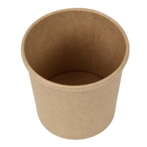 Bols à soupe kraft micro-ondables recyclables Colpac 350ml