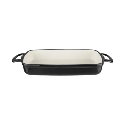 Plat en fonte rectangulaire noir Vogue 1,8L