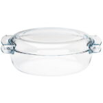 Faitout ovale en verre 4.5L Pyrex