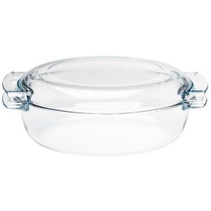 Faitout ovale en verre 4.5L Pyrex