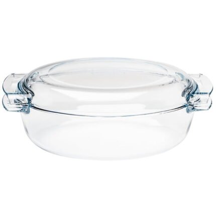 Faitout ovale en verre 4.5L Pyrex