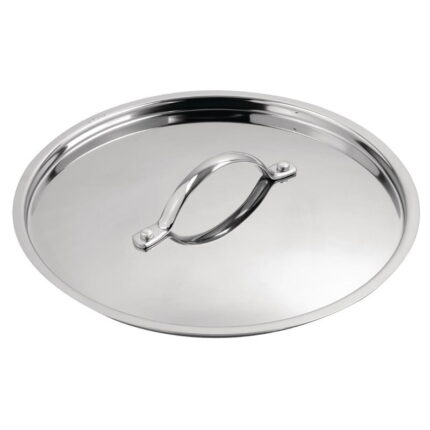 Le Couvercle Vogue Tri Wall 240mm transforme la cuisson professionnelle avec sa triple épaisseur et compatibilité induction - couvercle