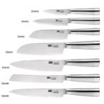 Couteau japonais Santoku Vogue Tsuki Series 8 140mm