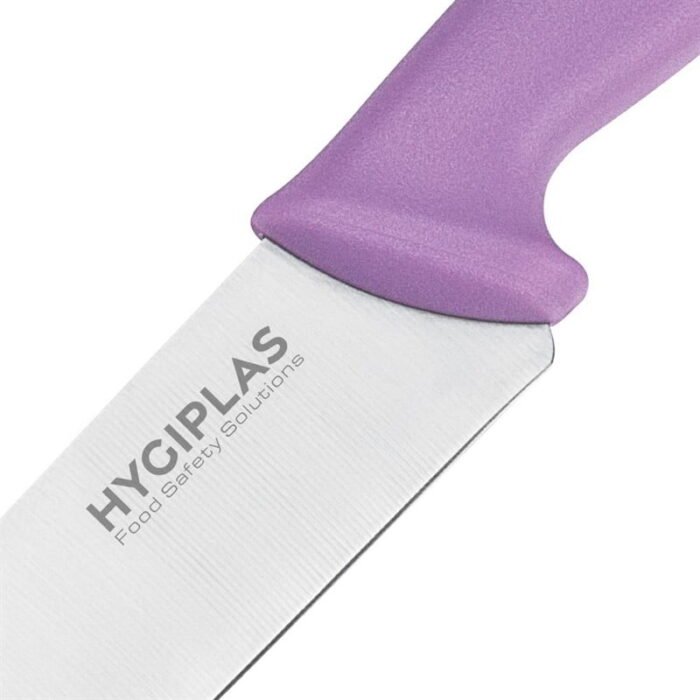 "Couteau de cuisinier Hygiplas violet 21,5cm"