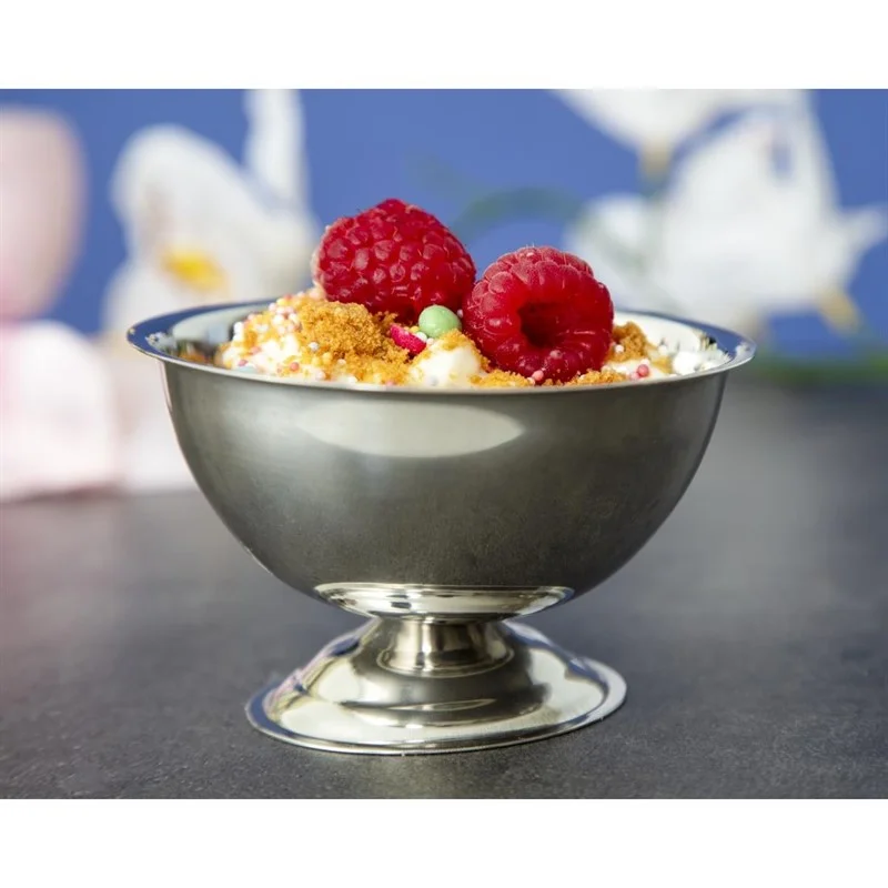 Coupe à glace acier chromé nickelé 11 cm de H
