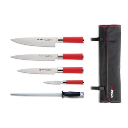 Ensemble de 5 couteaux Dick Red Spirit et étui_2 | Easychr.com