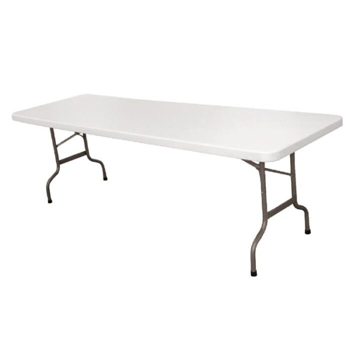 Table Pliable Blanche Bolero 2430mm - Pour Tout Événement - vue 2 | easychr.com