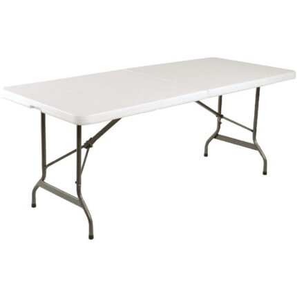 Table pliable au centre Bolero blanche 1829mm - vue 1 | easychr.com