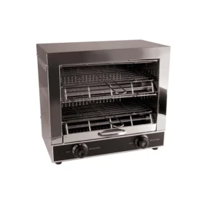 Toaster inox double niveaux