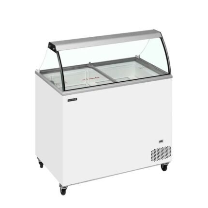 Congélateur à crème glacée avec couvercle de service - 255 L - 4