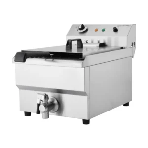 Friteuse électrique professionnelle CUISTANCE – 10 L, contrôle de température