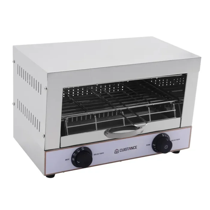 Toasteur à quartz simple CUISTANCE – Montée rapide, 1,7 kW