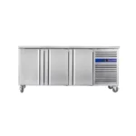 Desserte cuisine réfrigérée positive inox CUISTANCE - 400L à roulettes
