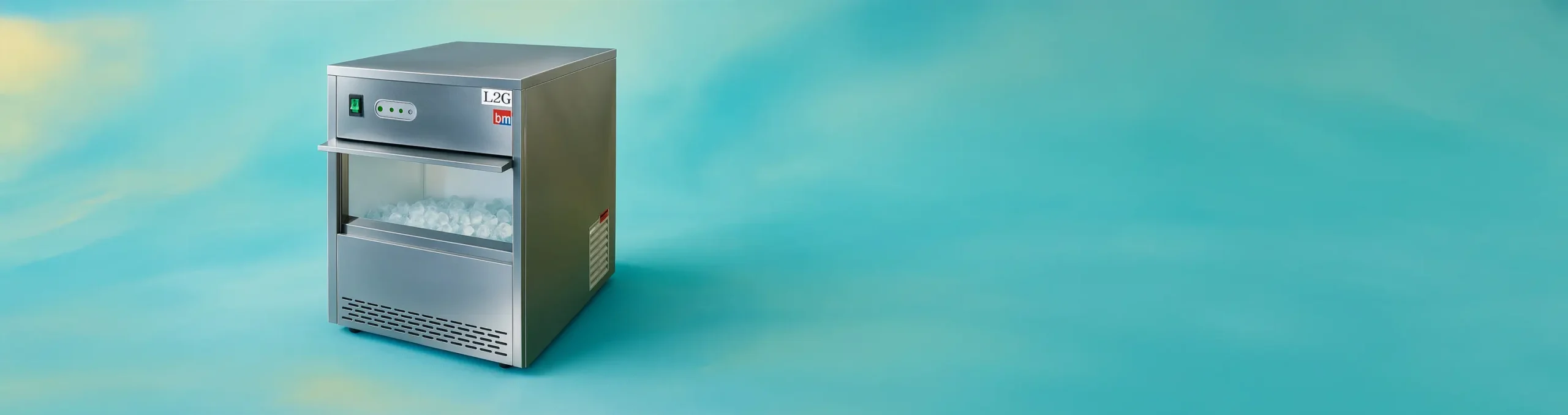 Découvrez les nouvelles machines à glaçons professionnelles L2G : robustes, performantes, prêtes à rafraîchir votre service en continu !