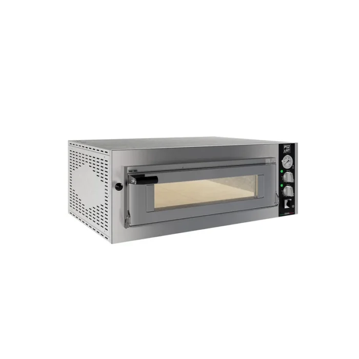 Four à pizzas électrique 4 pizzas – 1 chambre – Inox – 5,75 kW