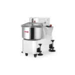 Pétrin à spirale professionnel avec tête fixe - 2 vitesses - 20L | easychr.com