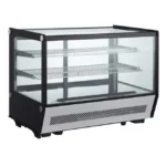 Vitrine à Desserts Rectangulaire CUISTANCE – 120 Litres