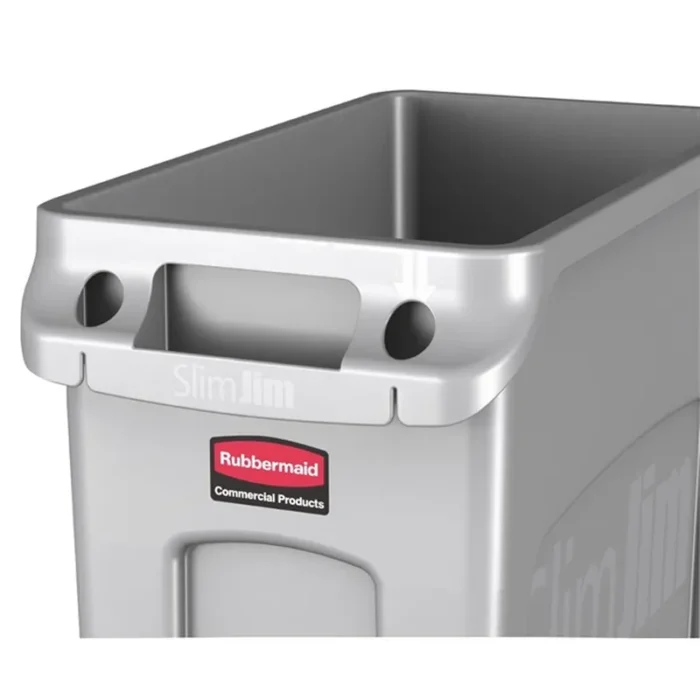 Collecteur avec évents Slim Jim Rubbermaid 87 L 1