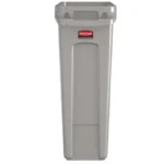 Collecteur avec évents Slim Jim Rubbermaid 60L gris/5