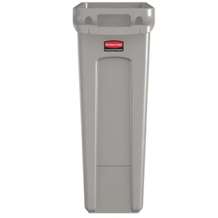 Collecteur avec évents Slim Jim Rubbermaid 60L gris/5