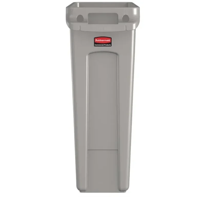 Collecteur avec évents Slim Jim Rubbermaid 60L gris/5