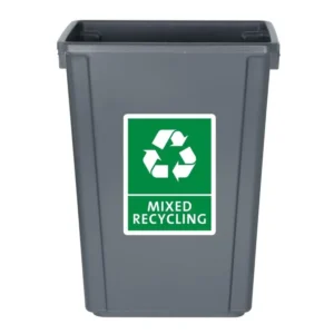 Poubelle Jantex Slim grise 60 L -1 | easychr.com