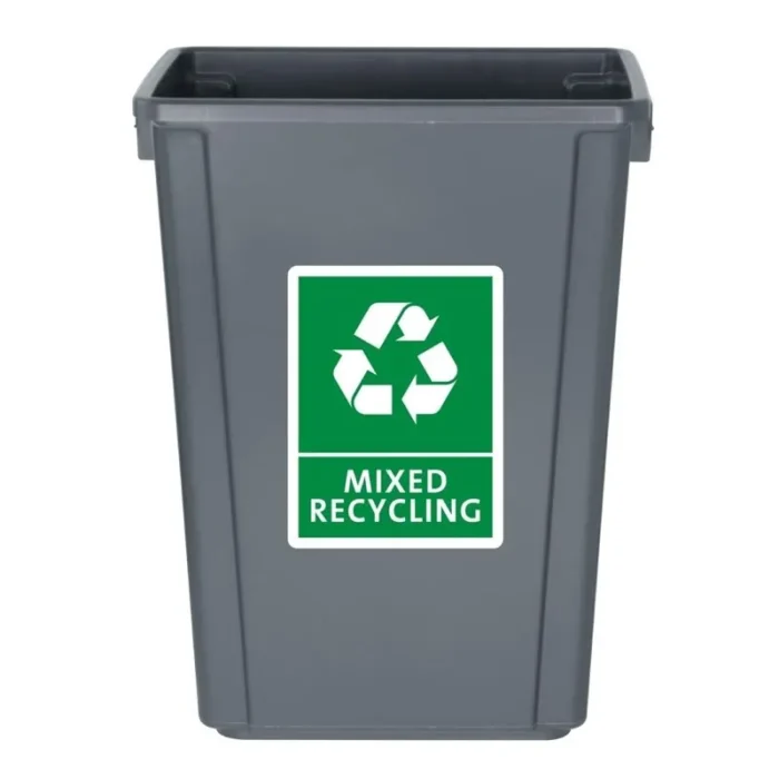 Poubelle Jantex Slim grise 60 L -1 | easychr.com