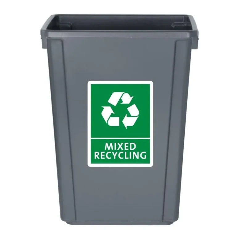 Poubelle Jantex Slim grise 60 L -1 | easychr.com
