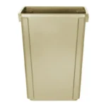 Poubelle inox avec roues et couvercle Gastro M 50 L - (vue 6) | easychr.com