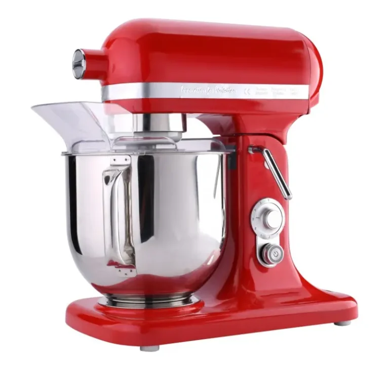 Batteur mélangeur CUISTANCE 7500R rouge, vue de face