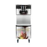 Machine à glace italienne sur roulettes GOLDINOX MCL910 - vue de face