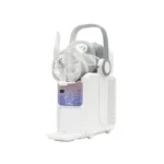 Machine à granita et glace italienne blanche GOLDINOX MNE602 - vue de profil