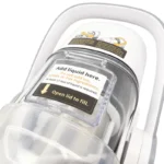 Machine à granita et glace italienne blanche GOLDINOX MNE602 - vue de dessus